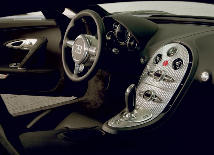 Bugatti Veyron салон