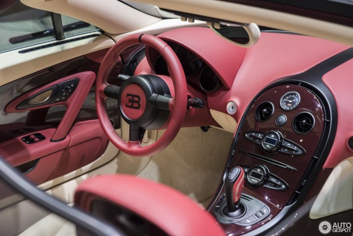Bugatti Veyron 16 4 Grand Sport Vitesse в салоне