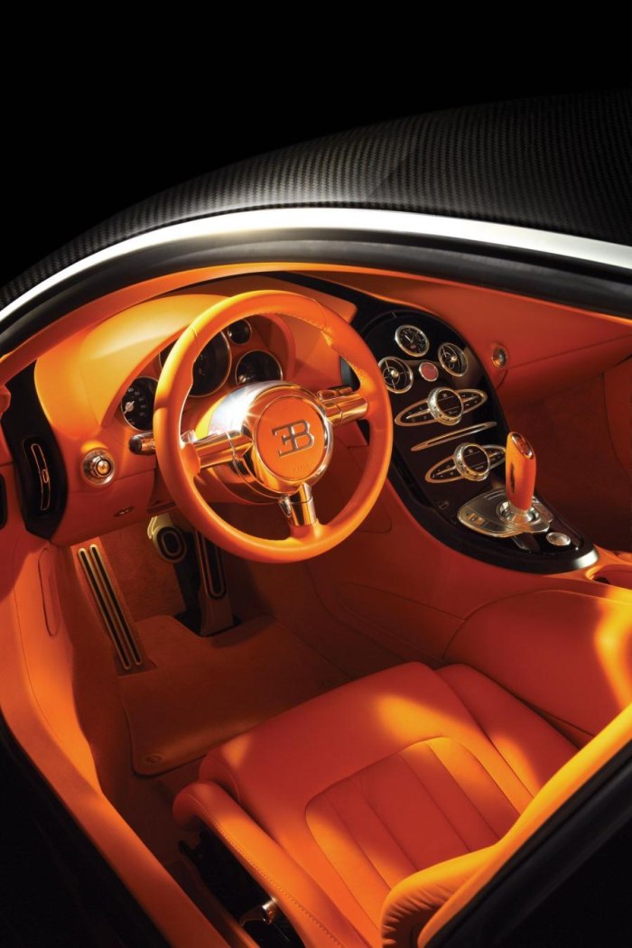 Bugatti Veyron салон