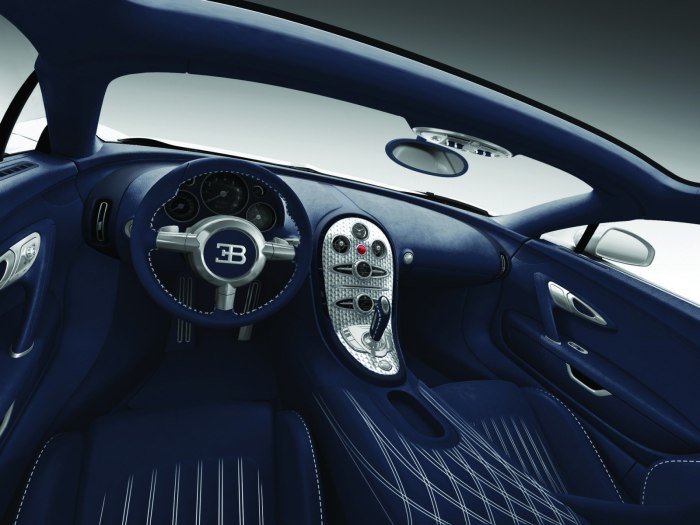 Bugatti Veyron 16.4 super Sport салон