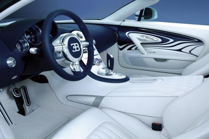Bugatti Veyron салон