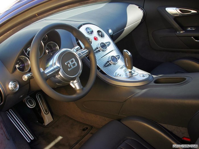 Bugatti Veyron салон