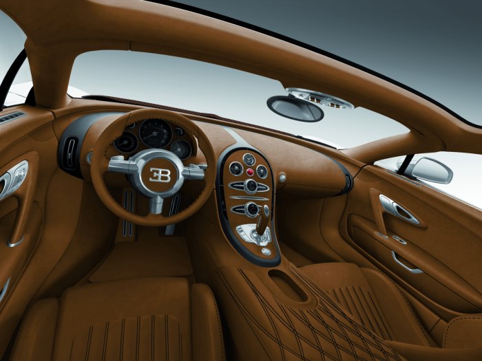 Bugatti Veyron 2005 салон