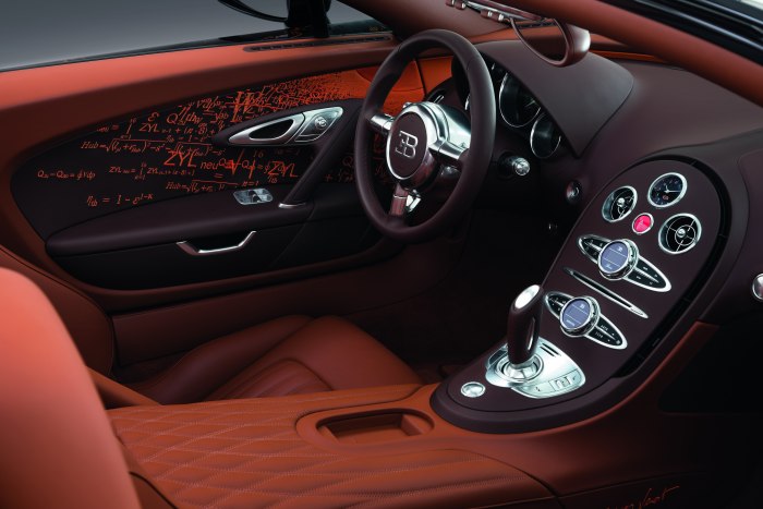 Bugatti Veyron 16.4 салон