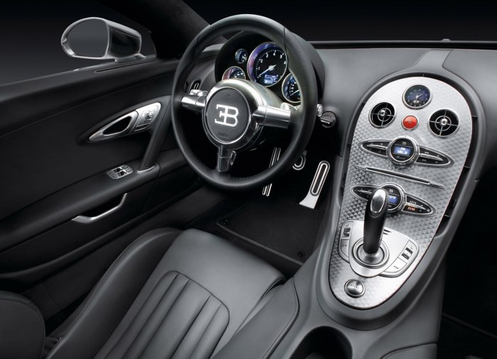 Bugatti Veyron 16.4 super Sport салон