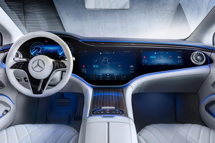 Mercedes-Benz EQS 2022 Interior