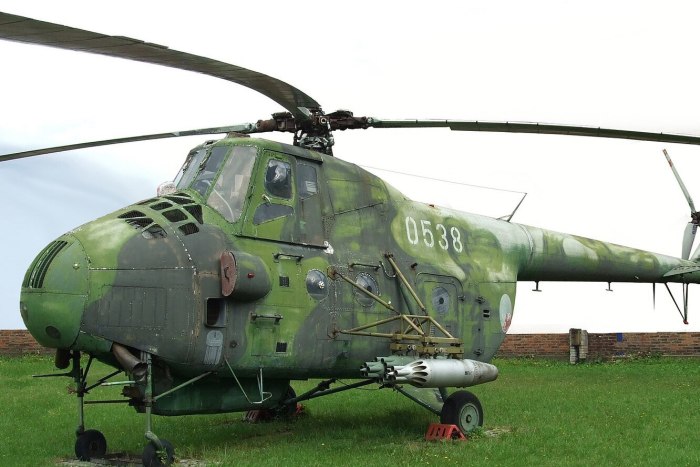 Ми-4 вертолёт салон