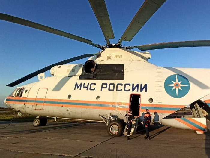 Красный ми-26 МЧС