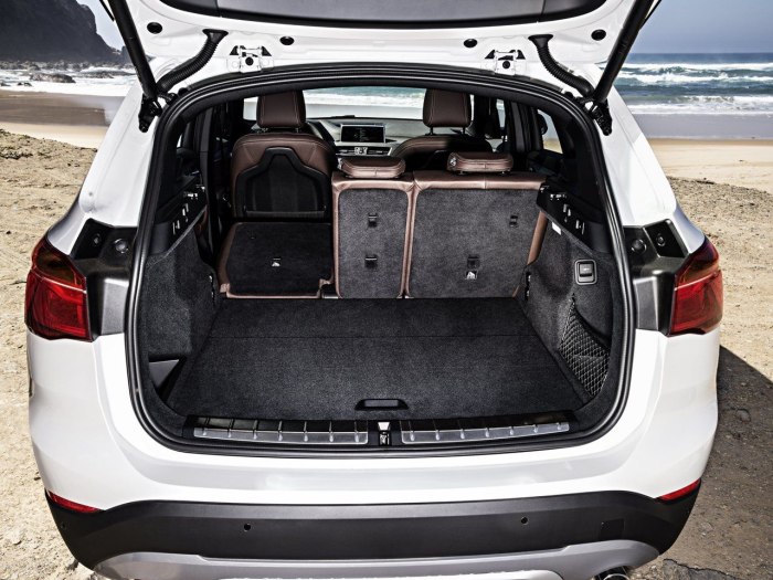 BMW x1 2020 багажник