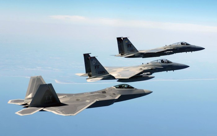 Самолеты ВВС США F 22