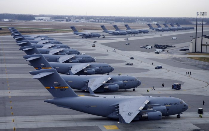 C 17 Globemaster ВВС США