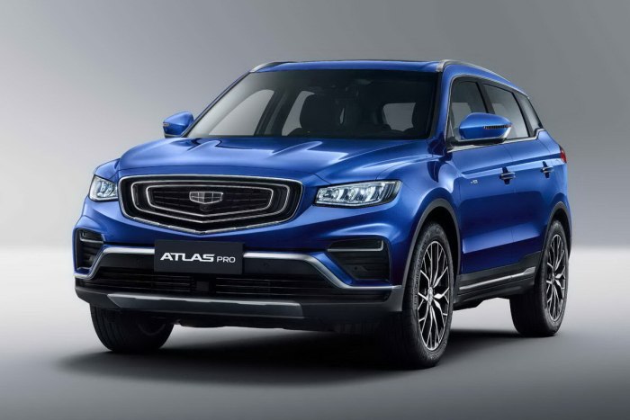 Новый Geely kx11
