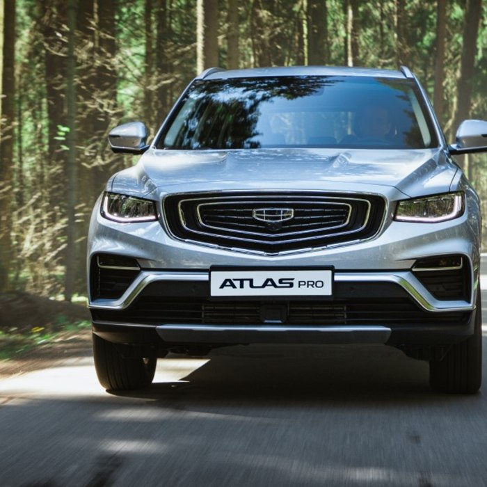 Модели Geely для российского рынка