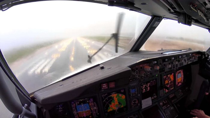 Boeing 737-800 кабина