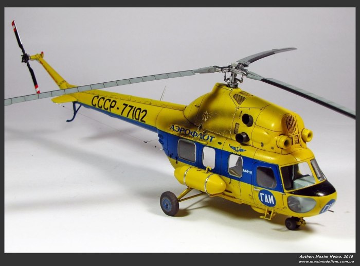 Ми-2 Моделист 1/48
