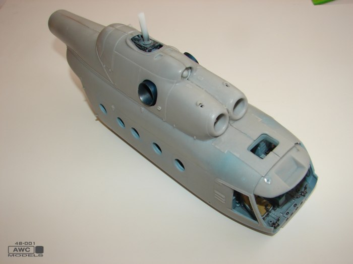 Сборная модель ми 8 1/48