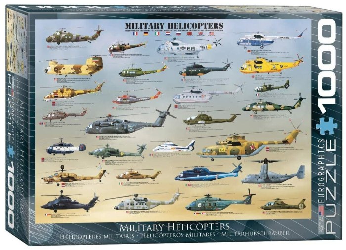 Пазл Eurographics 1000 деталей: самолеты второй мировой войны
