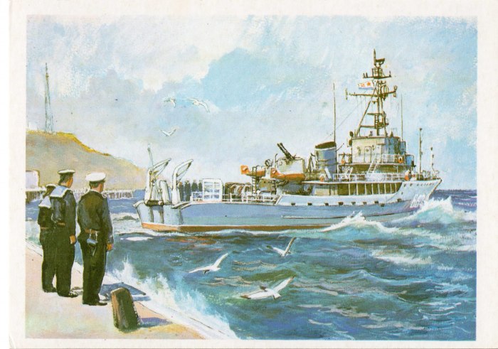 Морские тральщики ВМФ СССР