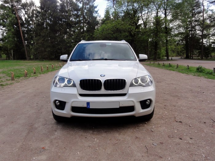 BMW e70 белый