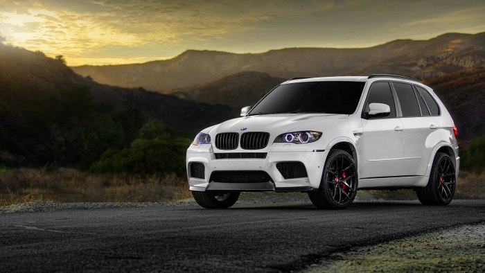 BMW x5m белый