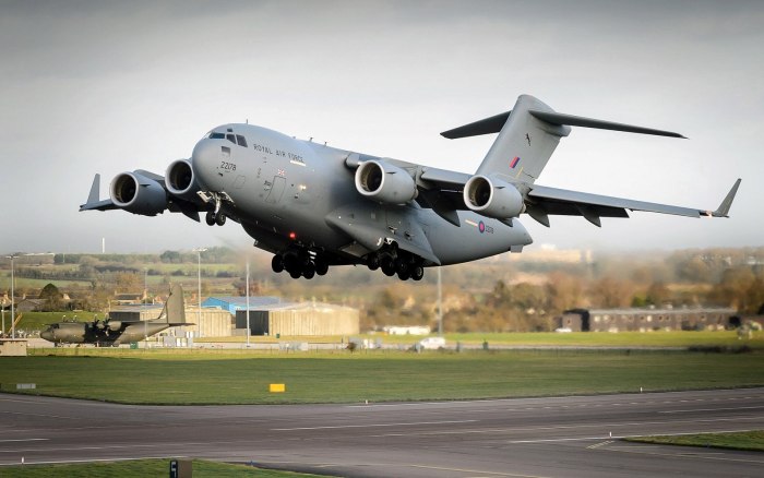 Транспортный самолет c-17a Globemaster III