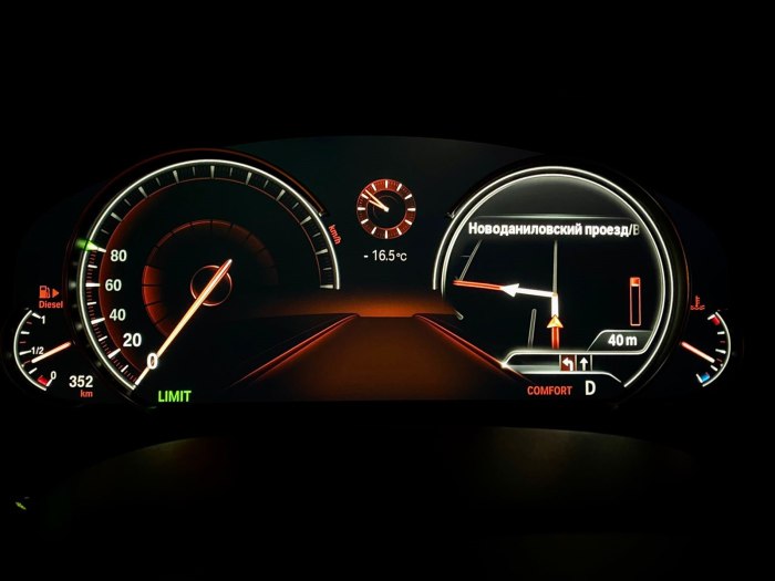Приборная панель led 6wb BMW