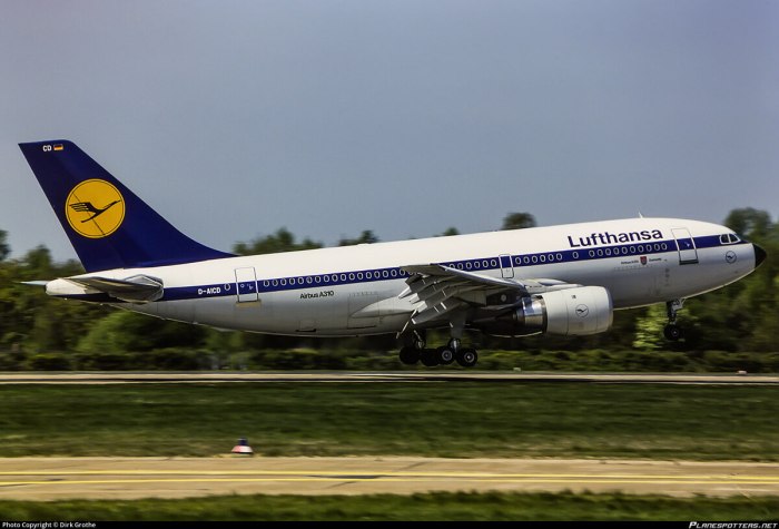 Airbus a310-203, Lufthansa