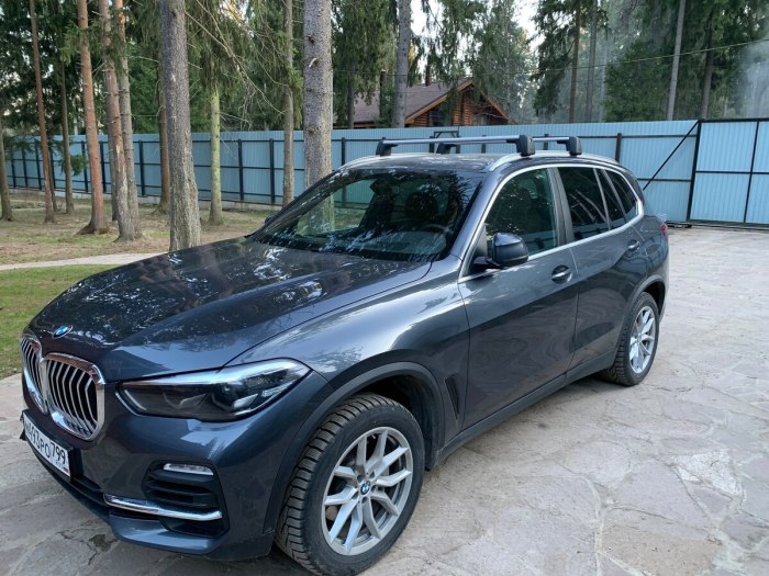 BMW x5 g05 Арктический серый