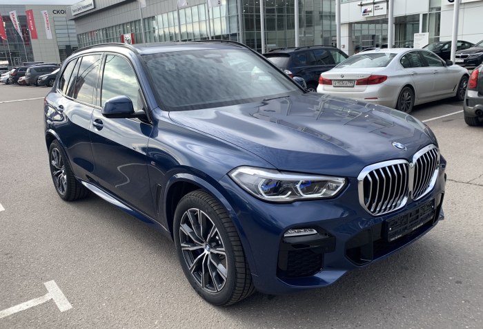 BMW x5 g05 синий Фитоник
