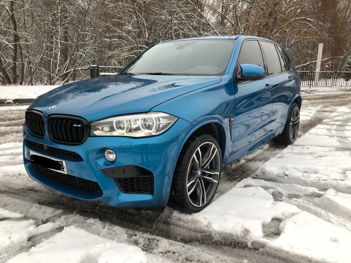 BMW x5 m Blue