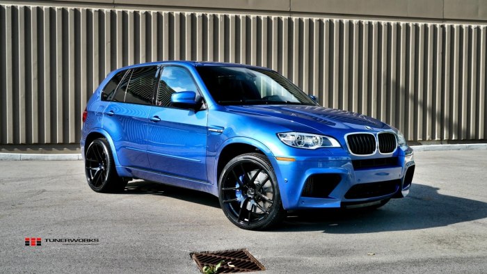 BMW x5m e70 Blue