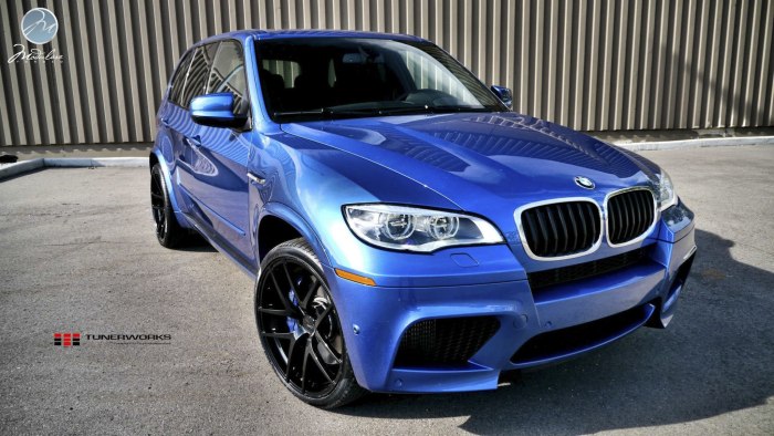 BMW x5 m Blue