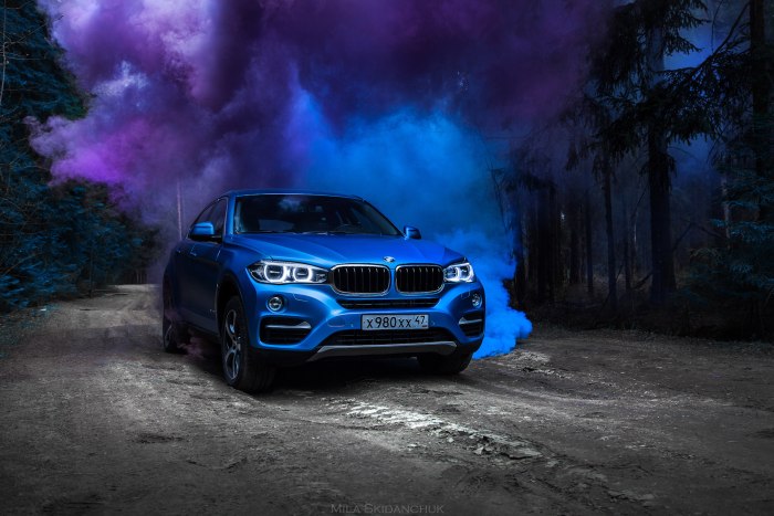 BMW x5 темно синий