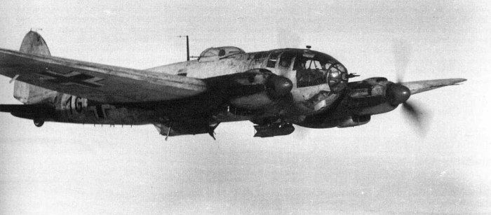 Кабина Хейнкель he-111
