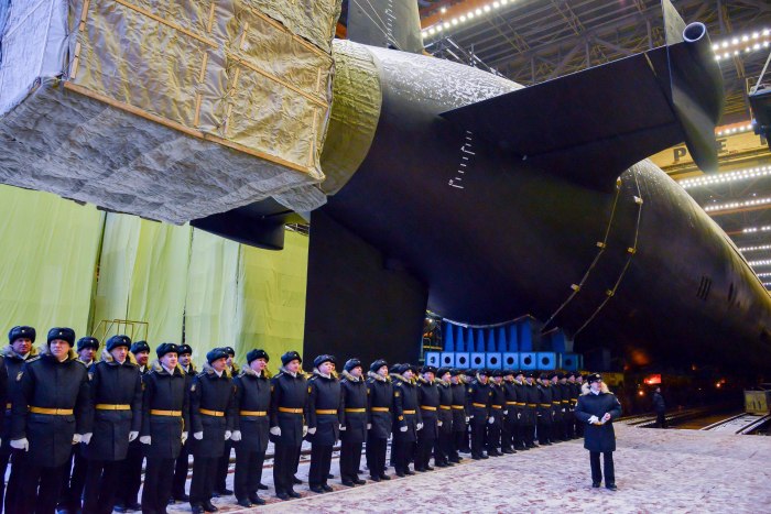 Подводный ракетоносец «Генералиссимус Суворов»
