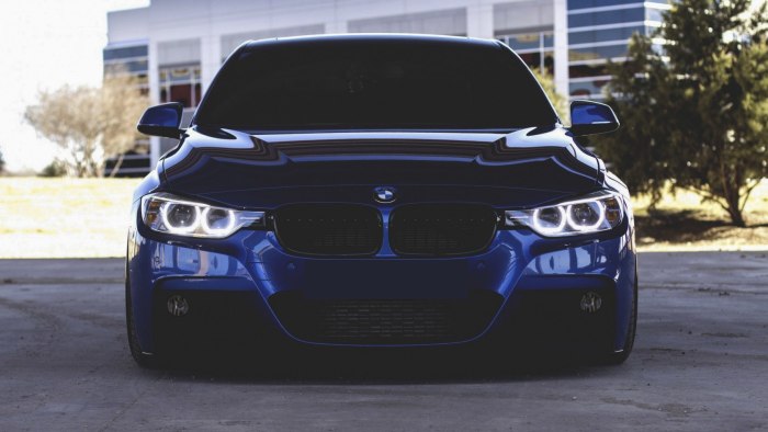 BMW f30 черная