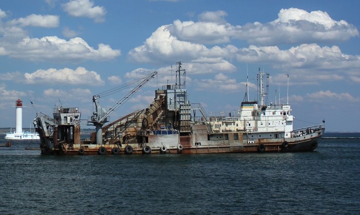 Земснаряд белое море Росморпорт