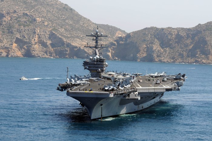 Авианосца USS George h. w. Bush