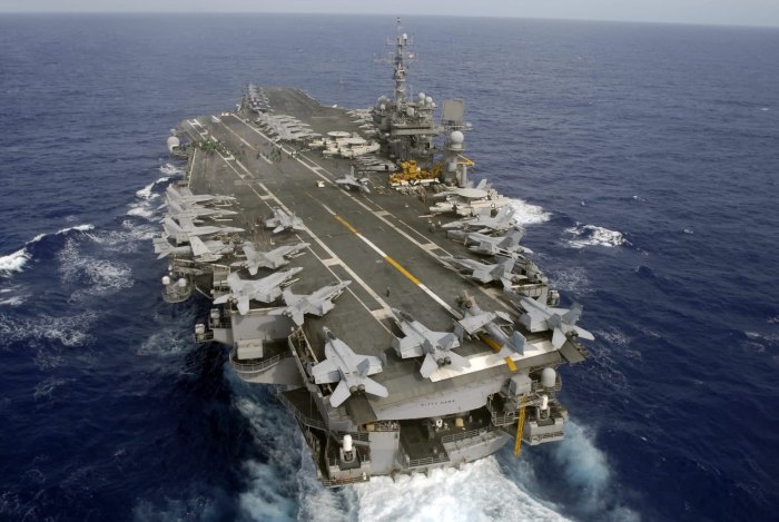 USS Kitty Hawk CV-63
