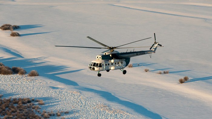 Вертолёт ми-8 Ельцовка