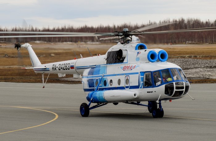 Модель вертолета ми-8 Ямал
