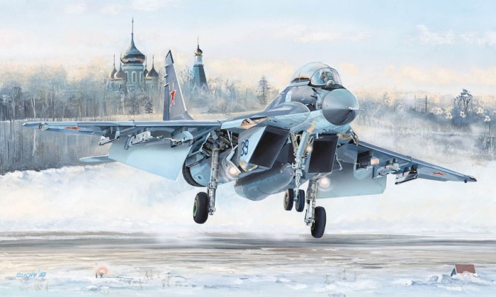 01677 Авиация m&g-29ub Fulcrum (Izdeliye 9.51) (1:72)