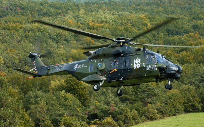 Военный вертолет Еврокоптер nh90 NFH