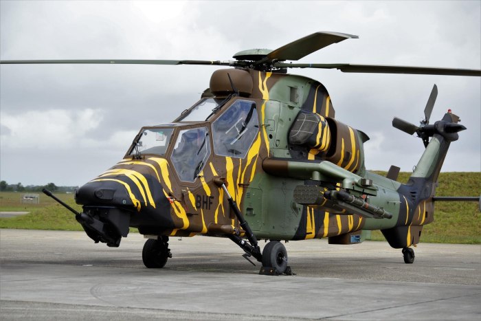 Ударный вертолет Eurocopter Tiger