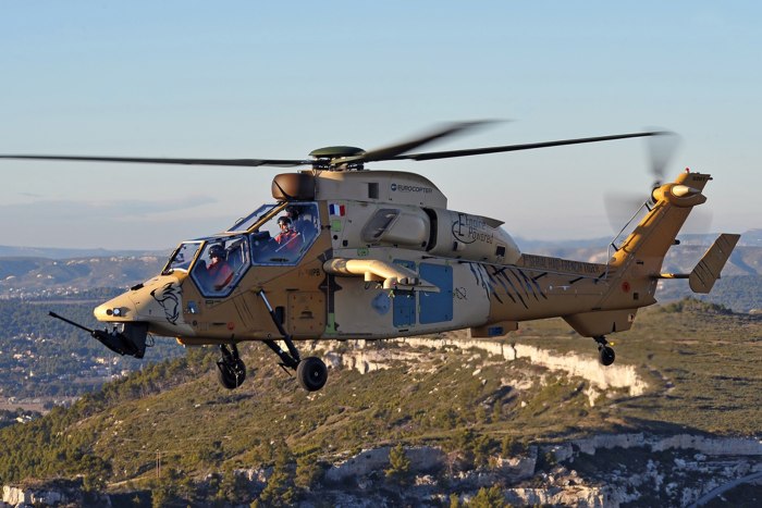 Вертолет Eurocopter EC 665 Tiger