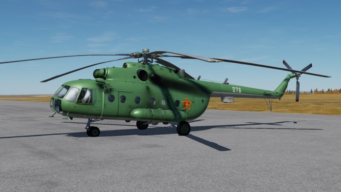 Транспортный вертолет ми-8