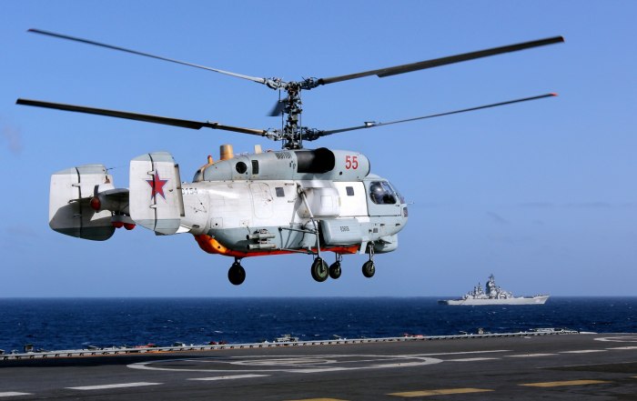 Противолодочный вертолет ка-27