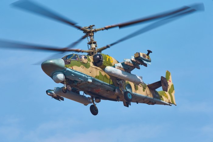 Вертолет ка-52 "Аллигатор"