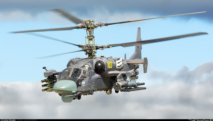 Ка-52 Аллигатор на Украине