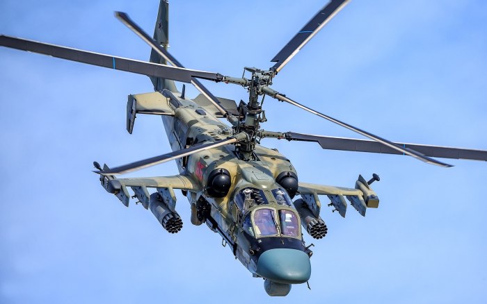 Вертолет ка-52 "Аллигатор"